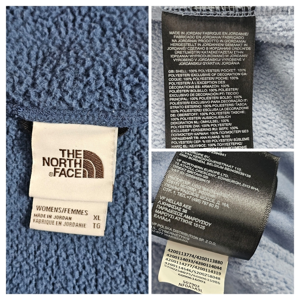 The North Face Cragmont Fleece Jacket Folk Blue Shady Summit Navy - Picture 7 of 14